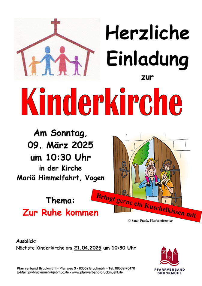 Plakat Kinderkirche 